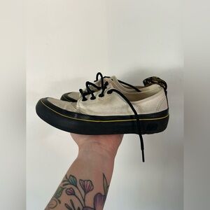 Dr Martens White Low Top Lace Ups White Womens Size 6